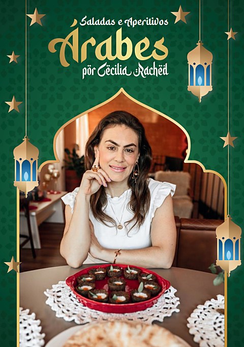 Capa do eBook Saladas e Aperitivos Árabes